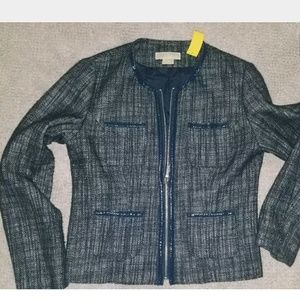 Womens Michael kors jacket size 10 zip up